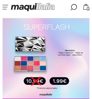 Desde 0,05€ SuperFlash Revolution.
