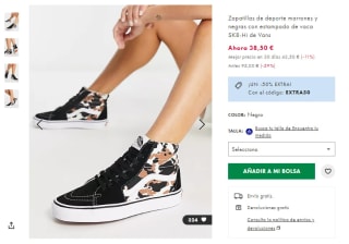 Hasta 70% + 50% EXTRA descuento en tu compra en ASOS