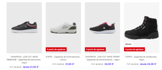 Zapatillas deportivas de marca desde solo 19,50€