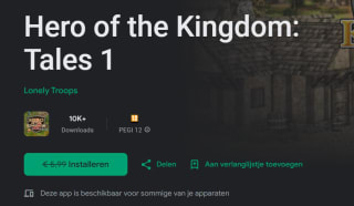 Hero of the Kingdom: Tales 1 gratis voor IOS en Android