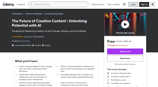 Simplified AI: Mastering Creative Content gratis