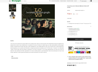 La oreja de van gogh A las Cinco en el Astoria Edición Color P-Vinilo por 11,91€