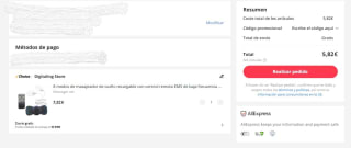 masajeador de cuello recargable con control remoto EMS de baja frecuencia por 5,82€