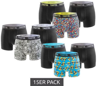 15-pack TASTIQ boxershorts voor €35,59 bij Outlet46