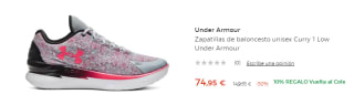 Zapatillas de baloncesto Under Armour Curry 1 Low por 74.95€