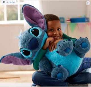 Grande peluche Disney Store Stitch à 30.00€