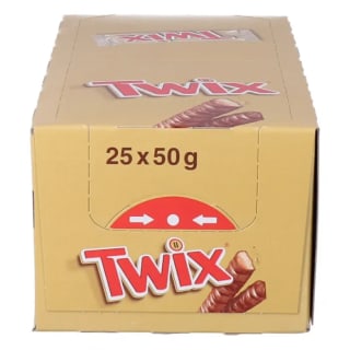 Twix Chocolate Pack de 25×50gr. por 9,23€.