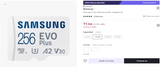 Hasta 50% + 40€ descuento EXTRA productos Samsung