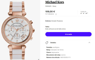 Reloj para Mujer Michael Kors PARKER por 109€