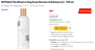 RITUALS The Ritual of Jing Scent Booster voor €9,99