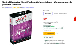 Identity Games Medical Mysteries Miami voor €5,99 bij Bol