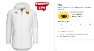 Chaqueton para Hombre PUMA Borussia Dortmund BVB por 49.99€