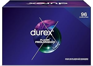 Durex Pack Preservativos Placer Prolongado 96 preservativos por 42,29€