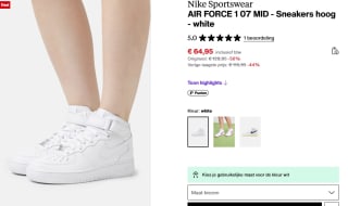Nike Air Force 1 Mid '07 voor €64,95 bij Zalando