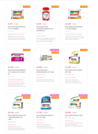 -30% descuento en la segunda unidad Multicerum