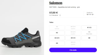Zapatillas para Hombre Salomon WATTARA por 57€