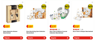 Moederdag geschenk sets 50% korting bij Kruidvat