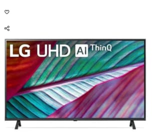 Televisor LG 43UR781C0LK 43" LED UltraHD 4K HDR10 por 285€