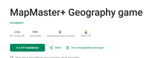 MapMaster+ Geography voor Android gratis