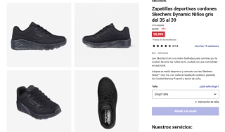 Zapatillas deportivas Skechers Dynamic niñ@s de la 31 a la 39 por 29,99€