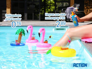 Opblaasbare dieren bij Action vanaf €0,76