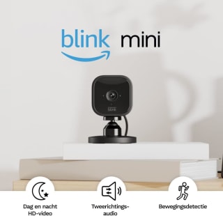 Blink Mini 1080p Compacte slimme beveiligingscamera voor €20,99 bij Amazon.