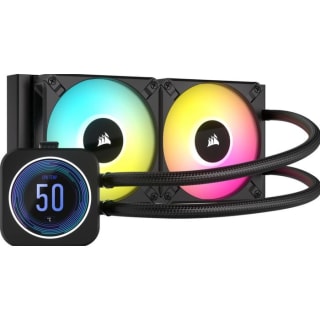 Corsair iCUE H100i ELITE LCD XT - processor liquid cooling system voor €134,90 bij Azerty