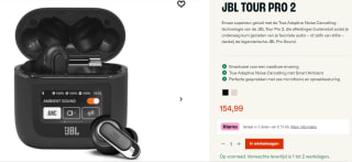 JBL Tour Pro 2 (Zwart) voor €154,99 bij JBL