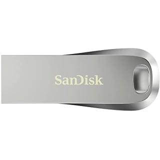 SanDisk Ultra Luxe, Memoria flash USB 3.1 de 256 GB y hasta 150 MB/s de Velocidad, Color Plata por 23,03€