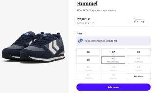 Zapatillas Casual de Mujer Hummel MONACO por 27€