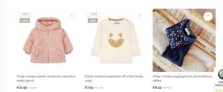 Tot 70% stapelkorting tijdens de sale bij Dirkje.