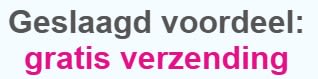 Gratis verzending op geslaagdkaarten met of zonder cadeau bij Kaartje2go