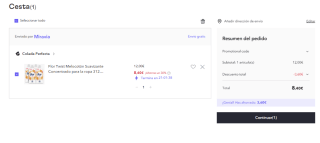 4 Botes de Flor Twist Suavizante Concentrado Melocotón y Cítricos 78 dosis por 8.4€