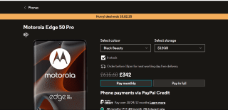 Motorola Edge 50 Pro 512GB – £342