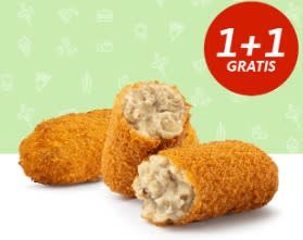 1+1 gratis op alle kroketten bij Kwalitaria