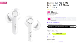 Auriculares Earfun Air Pro 4 ANC QuietSmart 3.0 por 59,99€