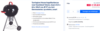 Tarrington House Kogelbarbecue 57 cm voor €59,83 bij de Makro