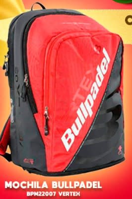 Mochila Bullpadel gratis con compra
