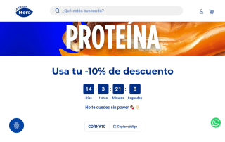 Descuento 10% Barritas Corny