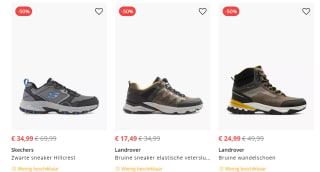 Vanharen sale met kortingen tot wel 70%