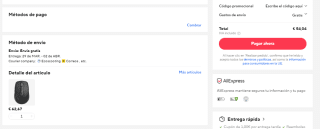 Logitech MX Anywhere 3S Ratón Inalámbrico Compacto por 54,68€