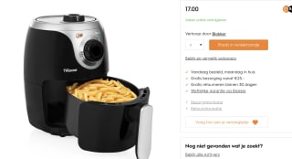 Tristar mini airfryer voor €17