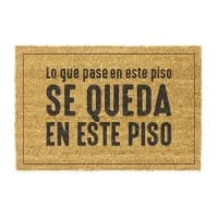 2ud Felpudos Base Goma Antideslizante Material Fibra de Coco 100% Natural por 10,08€