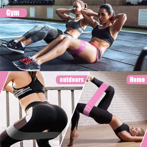 Bandas de Resistencia Cintas Elasticas para Fitness con 3 Niveles. Por 9€