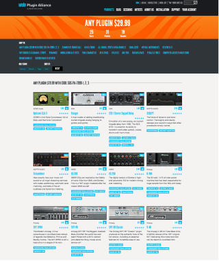 Plugin por solo 30€ en Plugin Alliance