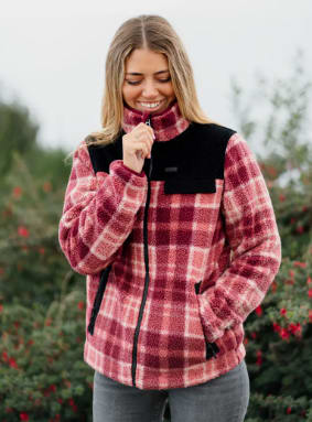 Polar Kivul Mavek Mujer Burdeo por $23.990