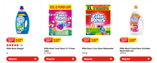 Alle grootverpakkingen Color Reus, Witte Reus, Frisse Reus voor €10,99 bij Kruidvat