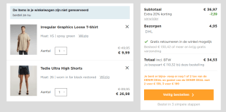 20% extra op alles in de sale tot 80% bij G-Star