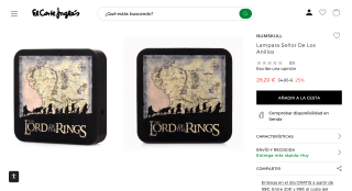 Lámpara Señor de los Anillos por 26,20€