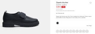 Zapato tipo blucher para Peques por solo 3.99€
